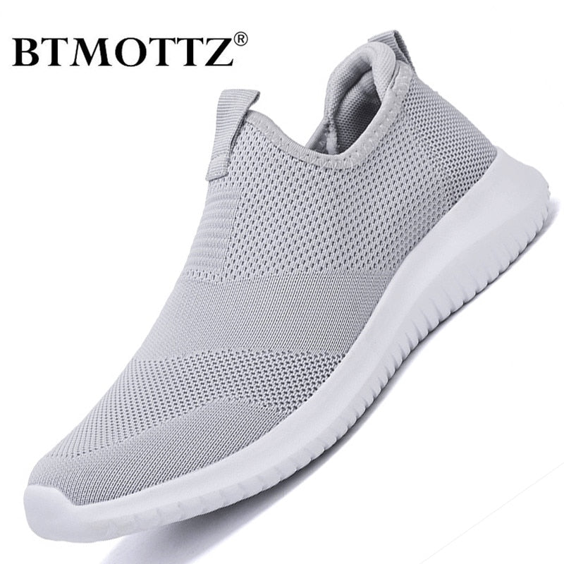 Summer Men Sneakers Slip on Men Casual Shoes Lightweight Comfortable Breathable Couple Walking Shoes Trainers Feminino Zapatos