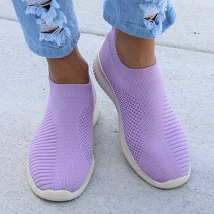 Women Flat Slip on Espadrilles Shoes Woman Super Light White Sneakers Summer Autumn Loafers Chaussures Femme Basket Flats Shoes