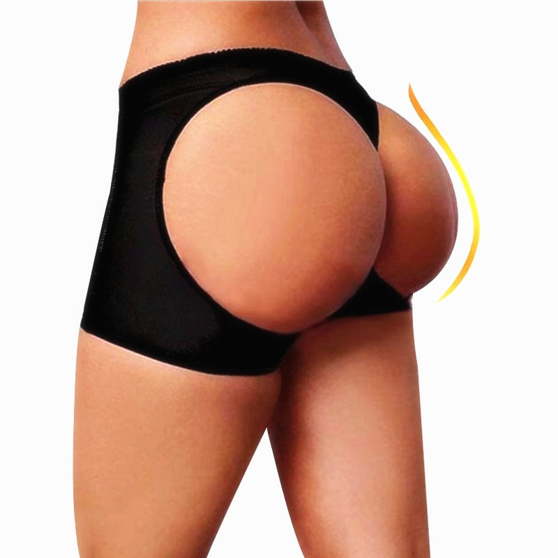 Mulher bunda levantador calcinha barriga controle sem costura enhancer corpo shaper briefs underwear booty topo elastano calcinha cintura trainer